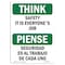 Signmission OSHA THINK Sign, It Is Everyone's Job Bilingual, 18in X 12in Aluminum, 12" W, 18" L, Landscape OS-TS-A-1218-L-11868 - alternate 1